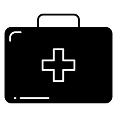 Obraz premium First aid kit icon