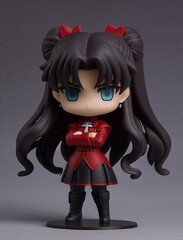 Action figure Rin Tohsaka from Fate/Stay night created with Generative AI Technology
