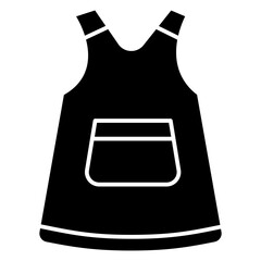 kids frock dress icon