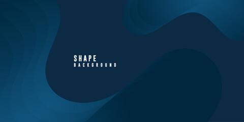 Dark blue modern business abstract background. Vector illustration design for presentations, banner, cover, web, flyer, card, poster, wallpaper, texture, slide, magazine and powerpoint