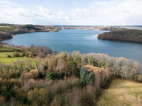 Stilling Lake in Denmark with an amazing view