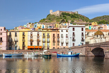 Colorful town of Bosa
