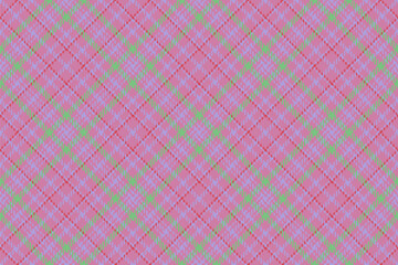Check background seamless. Fabric texture pattern. Textile plaid vector tartan.