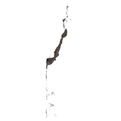 rajadura, pared quebrada, pared rajada para usar en piso o pared.