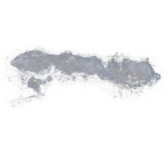 stain for walls and floors from abandoned constructions