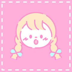 レトロなキャラクター風アイコン♪