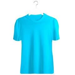 blue t shirt