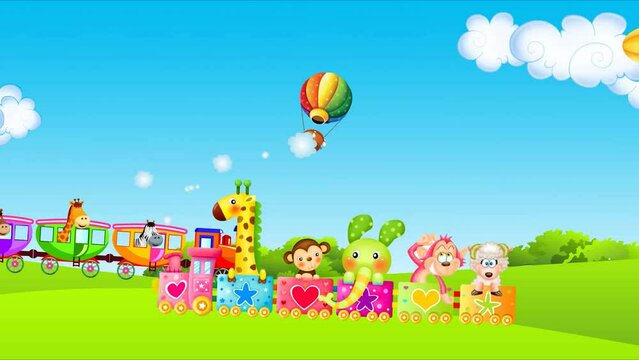 LOOP ANIMATION, LULLABY BACKGROUND.AUTHOR'S ANIMATION