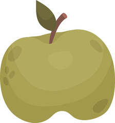 green Apple. fruit