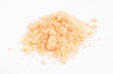 The auxin powder. Plant hormone or phytohormone. On white background