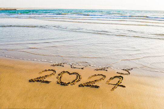 new year 2024 with love and peace concepts