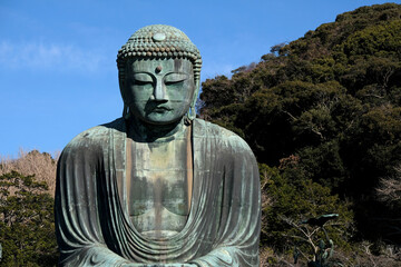 Giant buddha in Kamakura, Japan