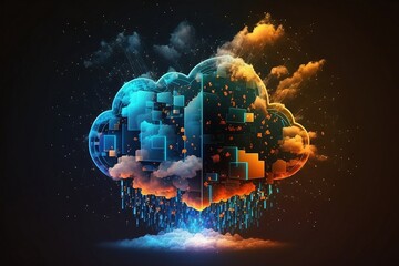 Cloud technology with Generative AI technology