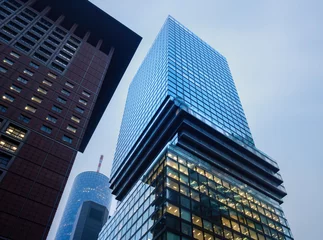 Omniturm Tower and modern buildings - Frankfurt, Germany © diegograndi