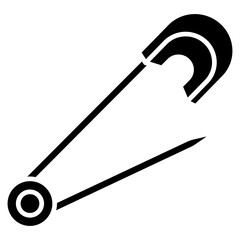 Obraz premium Safty pin icon