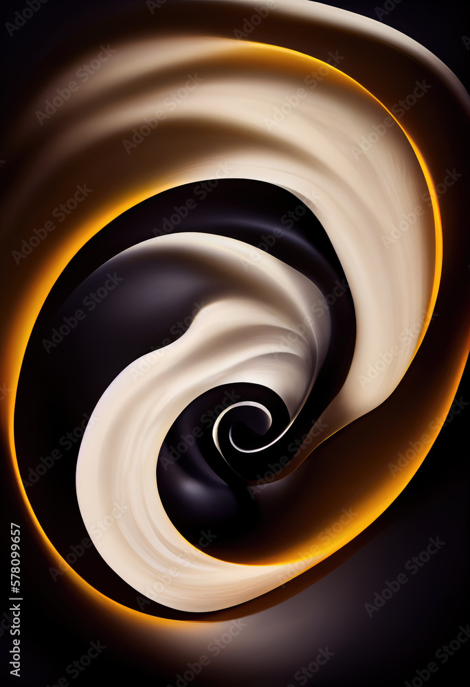 Aufkleber abstract background. swirl effect. digital art