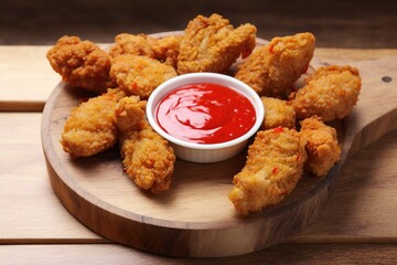 fried chicken nuggets