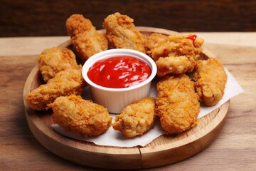 fried chicken nuggets