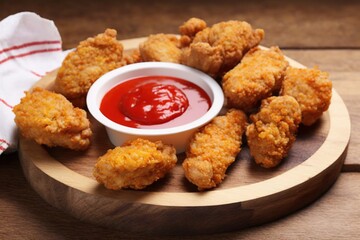 fried chicken nuggets