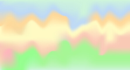GradientY2K. Background. Pastel tones. Soft fuzzy yellow, orange, blue and pink. Suitable as a template for social media and other graphic designs.