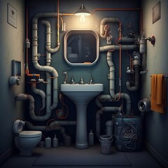 Upgrade Your Bathroom: Creative Ways to Incorporate Pipes into Your Design