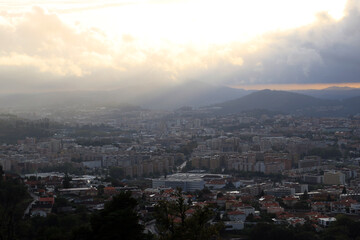 View over Braga, Portugal
