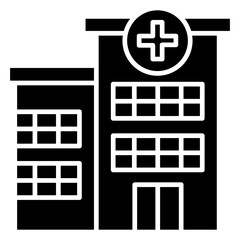 Obraz premium Hospital icon