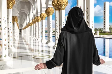 Gordijnen Sheikh Zayed Mosque in Abu Dhabi © Sergii Figurnyi