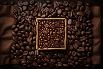 coffee beans background