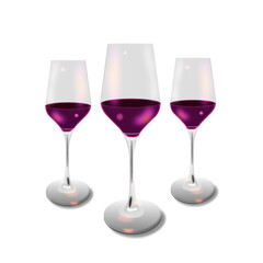 red wine glasses on white background red wine glasses red wine