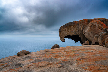 Remarkable Rocks at Flinders Chase National Park on Kangaroo Island, Australia