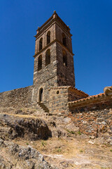 Fototapeta na wymiar Beautiful mosque of Almonaster La Real in Huelva province, Andalucia, Spain.