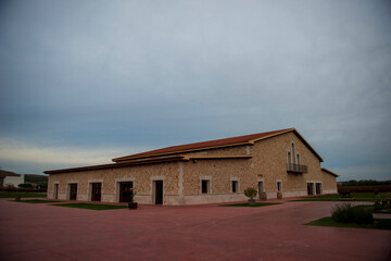 caserio de piedra en castilla españa © andromedicus