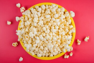 popcorn in a bowl