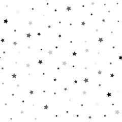 Seamless pattern with stars. Vector black and white simple pattern. Festive wrapping paper. Night sky background. Kids texture. Nursery prints for textile, apparel