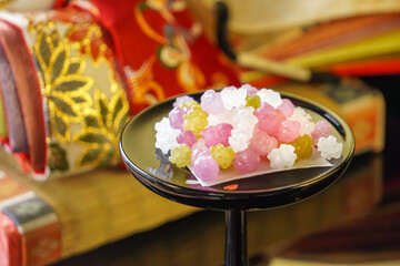 カラフルな金平糖