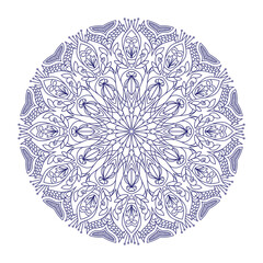 Mandala design for adult coloring books, decorations, backgrounds, banners etc.