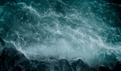 Obraz na płótnie Canvas dark sea