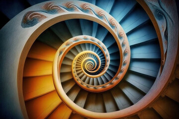 Dynamic AI-Generated Visual Expression: A Colorful, Bright, and Vibrant Abstract Artwork