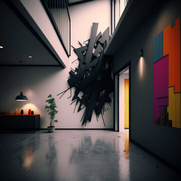 House art Generative Ai