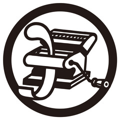 家紋風デザイン / パスタマシン