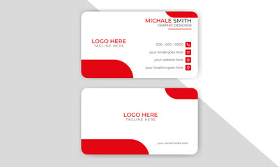 Modern business card design, Creative design card, Corporate Business Card 