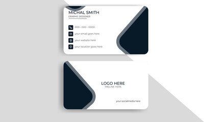 Personal use design template, Modern business card design, Creative and Clean Business Card  