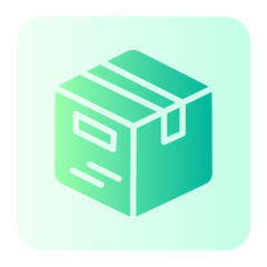 Package Box gradient icon
