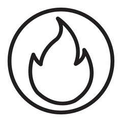 fire line icon