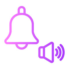 bell gradient icon