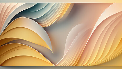 abstract background with waves