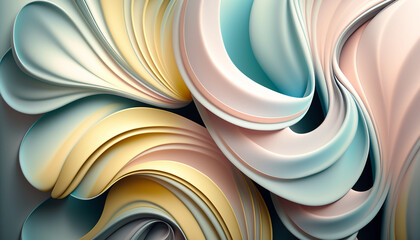 abstract background with waves