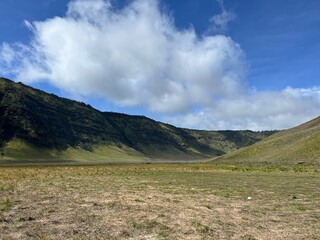 landscape with clouds