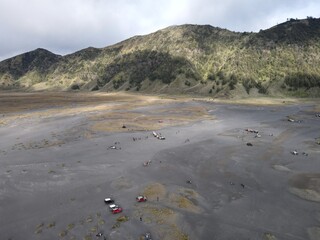 hiking in the mountains